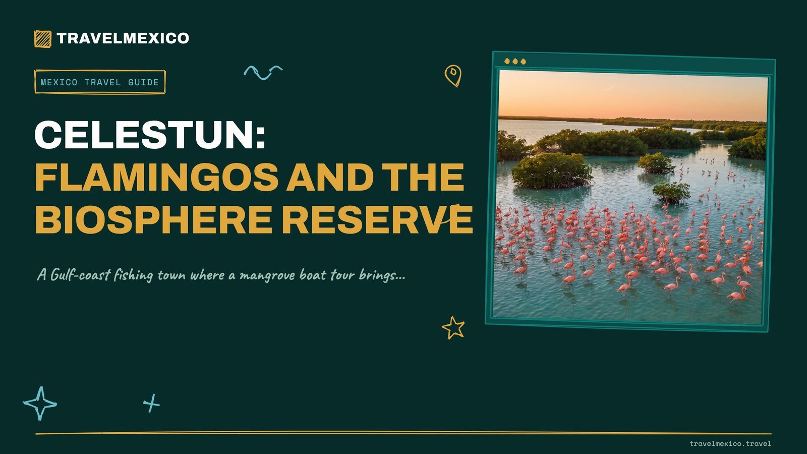 Celestun: Flamingos and the Biosphere Reserve - cover