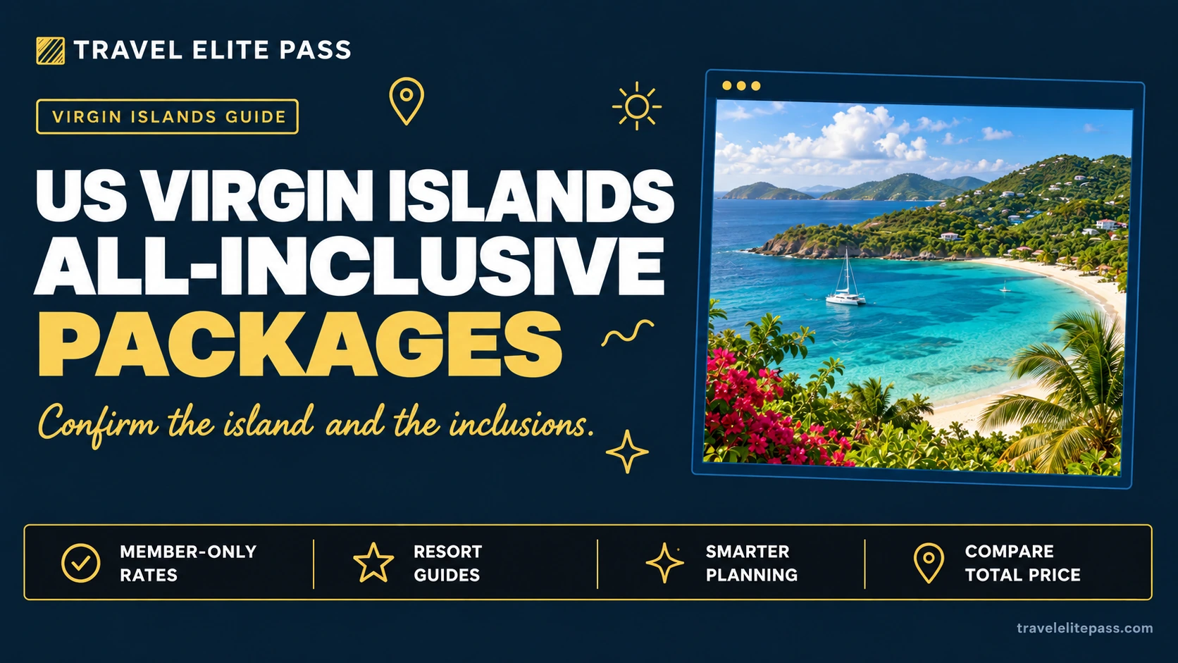 US Virgin Islands all inclusive packages: St. Thomas, St. Croix, and St. John