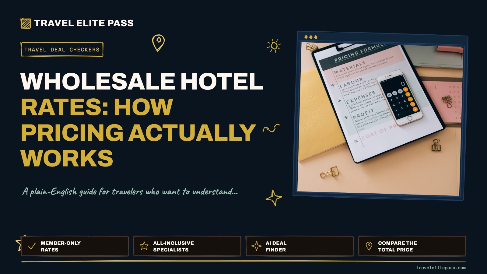 Wholesale Hotel Rates: How Pricing Actually Works