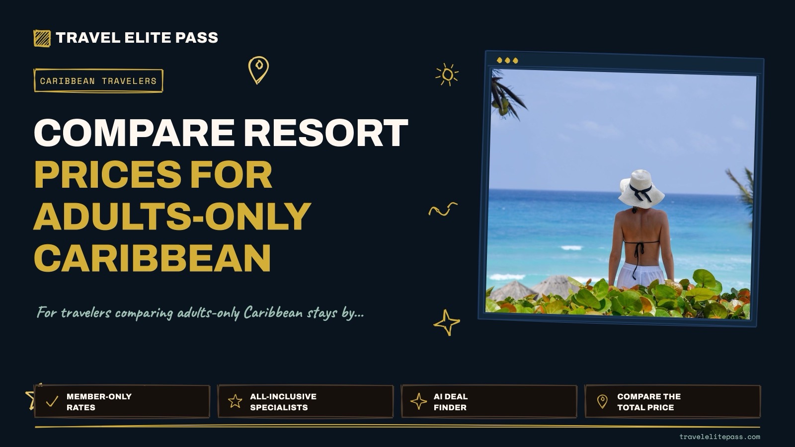 Compare Resort Prices for Adults-Only Caribbean