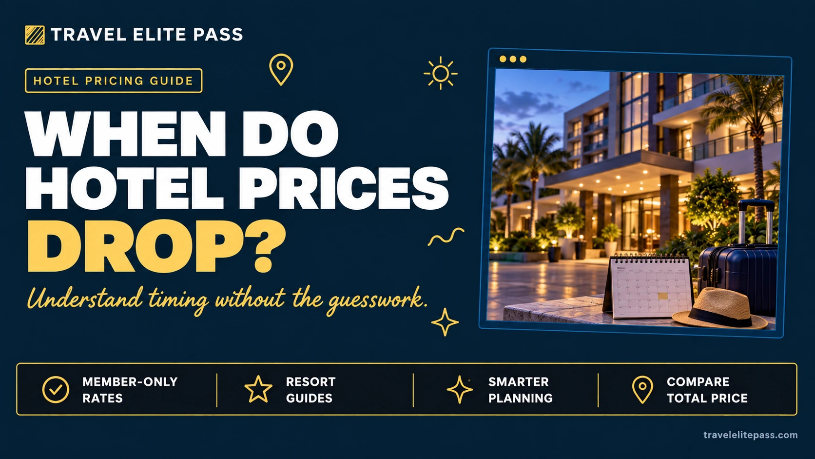 When do hotels drop prices? The real pattern behind rate changes
