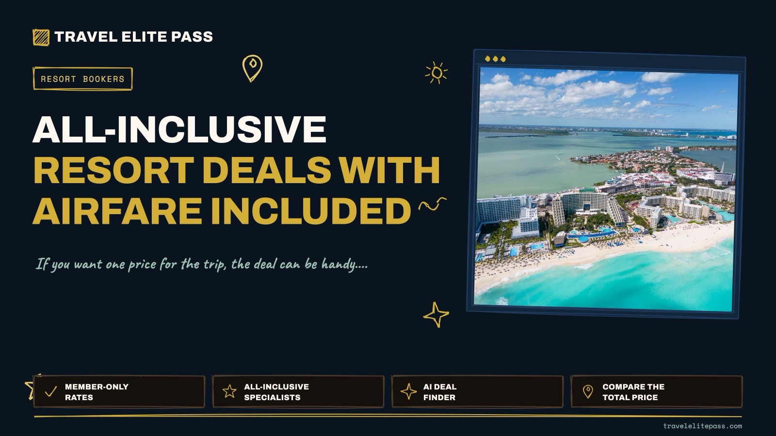 All-inclusive resort deals with airfare included