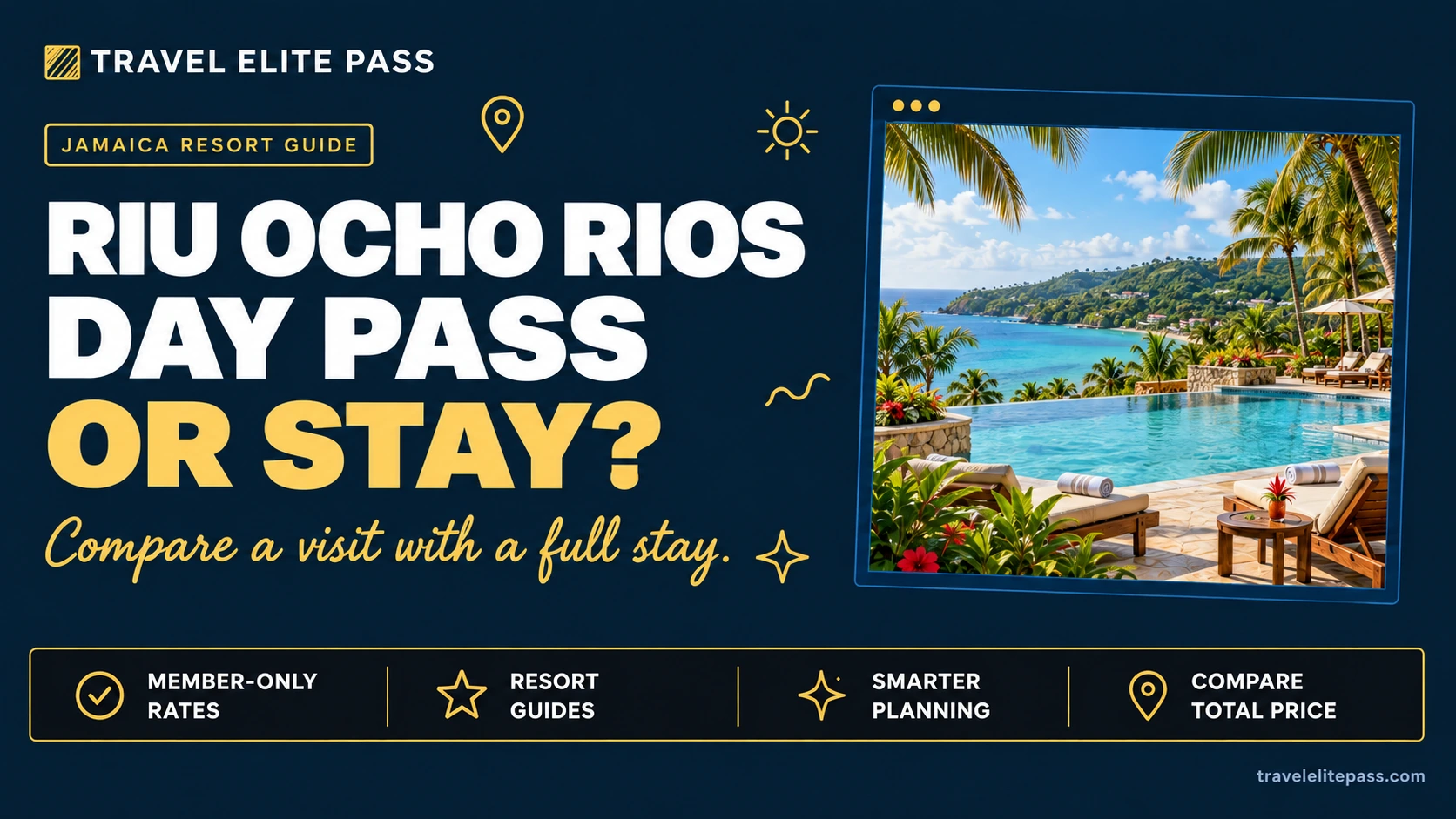 Riu Ocho Rios day pass vs staying: what makes sense and what it costs