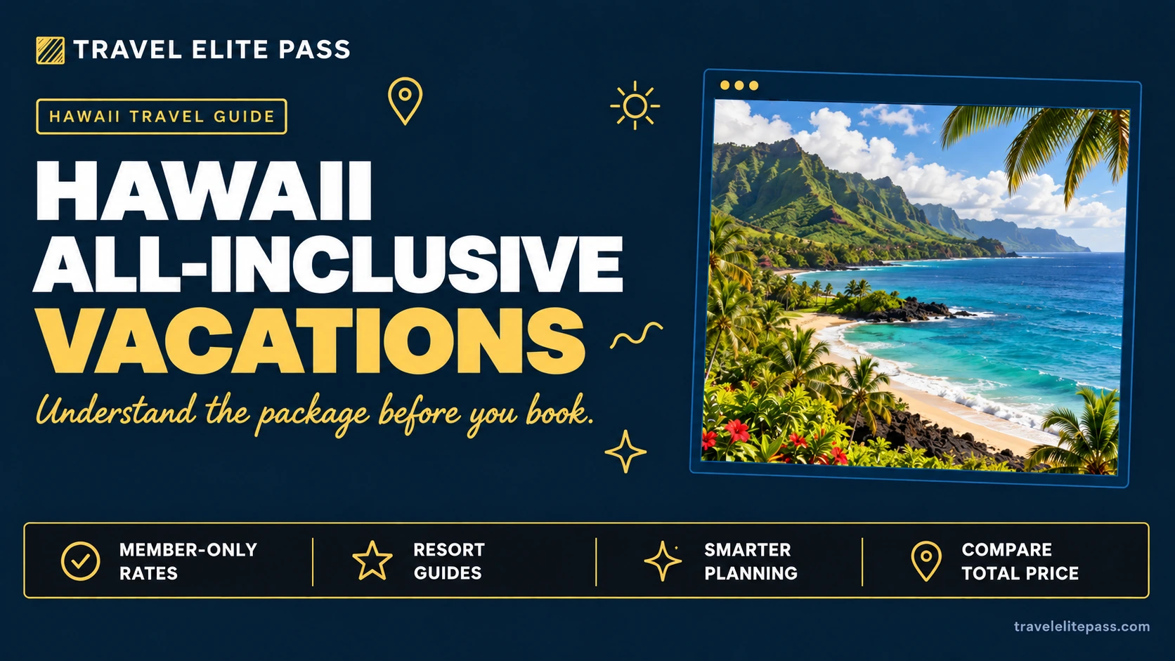 Hawaii all inclusive vacation: what actually exists and what is just a meal plan