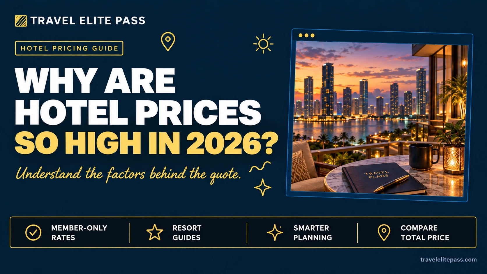 Why are hotel prices so high in 2026?