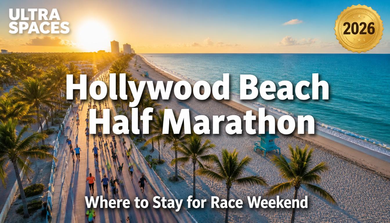 Hollywood Beach Half Marathon 2026: Where to Stay for Race Weekend | Ultra Spaces
