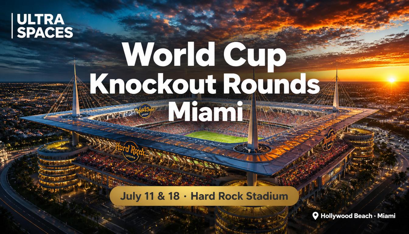 World Cup Knockout Rounds Miami — Where to Stay for the Quarterfinal and Bronze Final