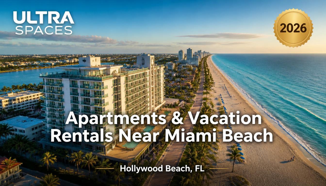 Hollywood Beach, FL Apartments & Vacation Rentals Near Miami Beach (2026) | Ultra Spaces