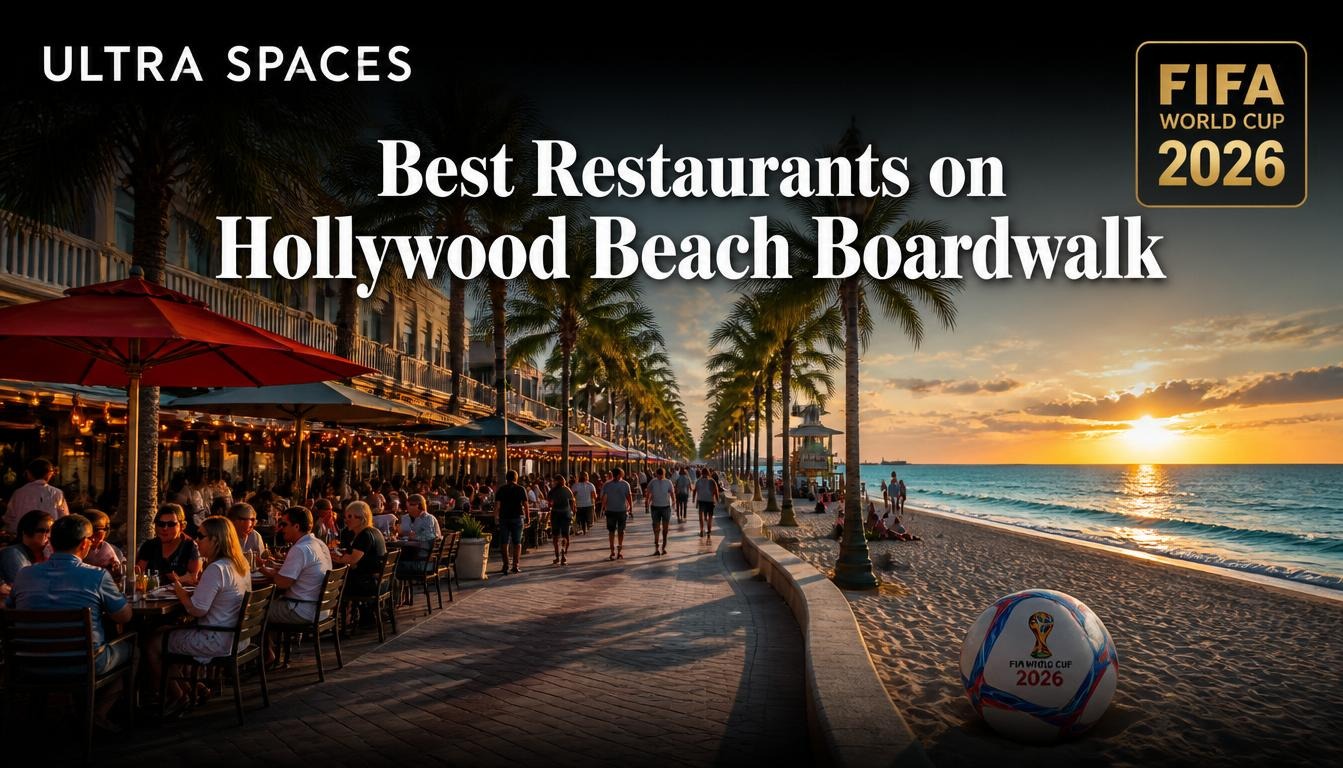 Best Restaurants on Hollywood Beach Boardwalk for FIFA 2026 Fans