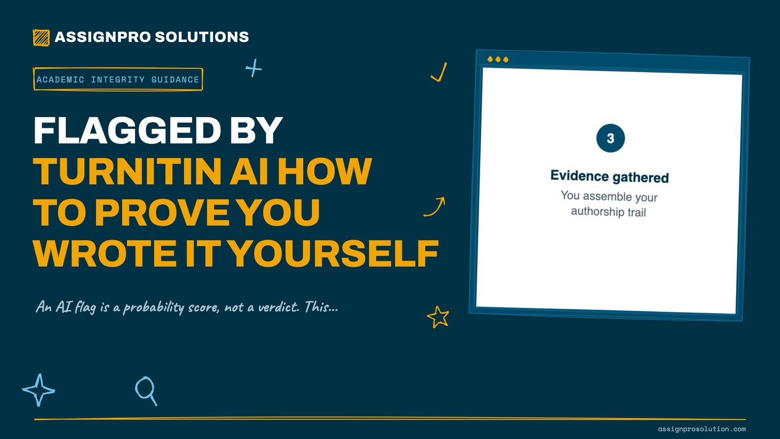 How To Stop Getting Flagged By Turnitin for AI Content | 2026 Guide