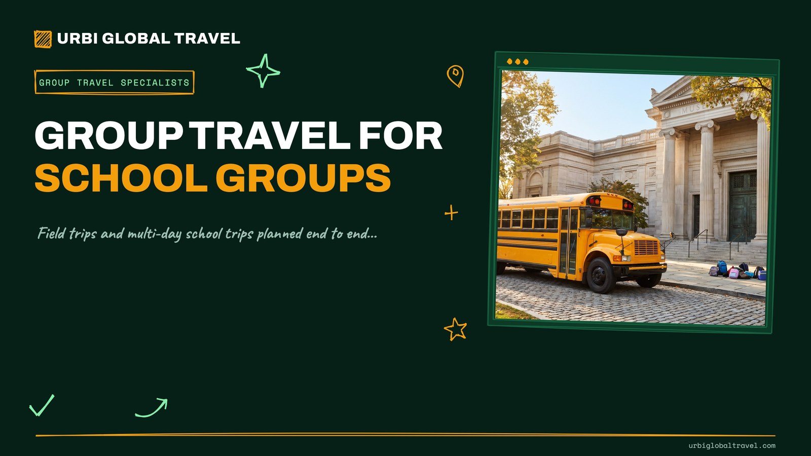 Group Travel for School Groups - cover