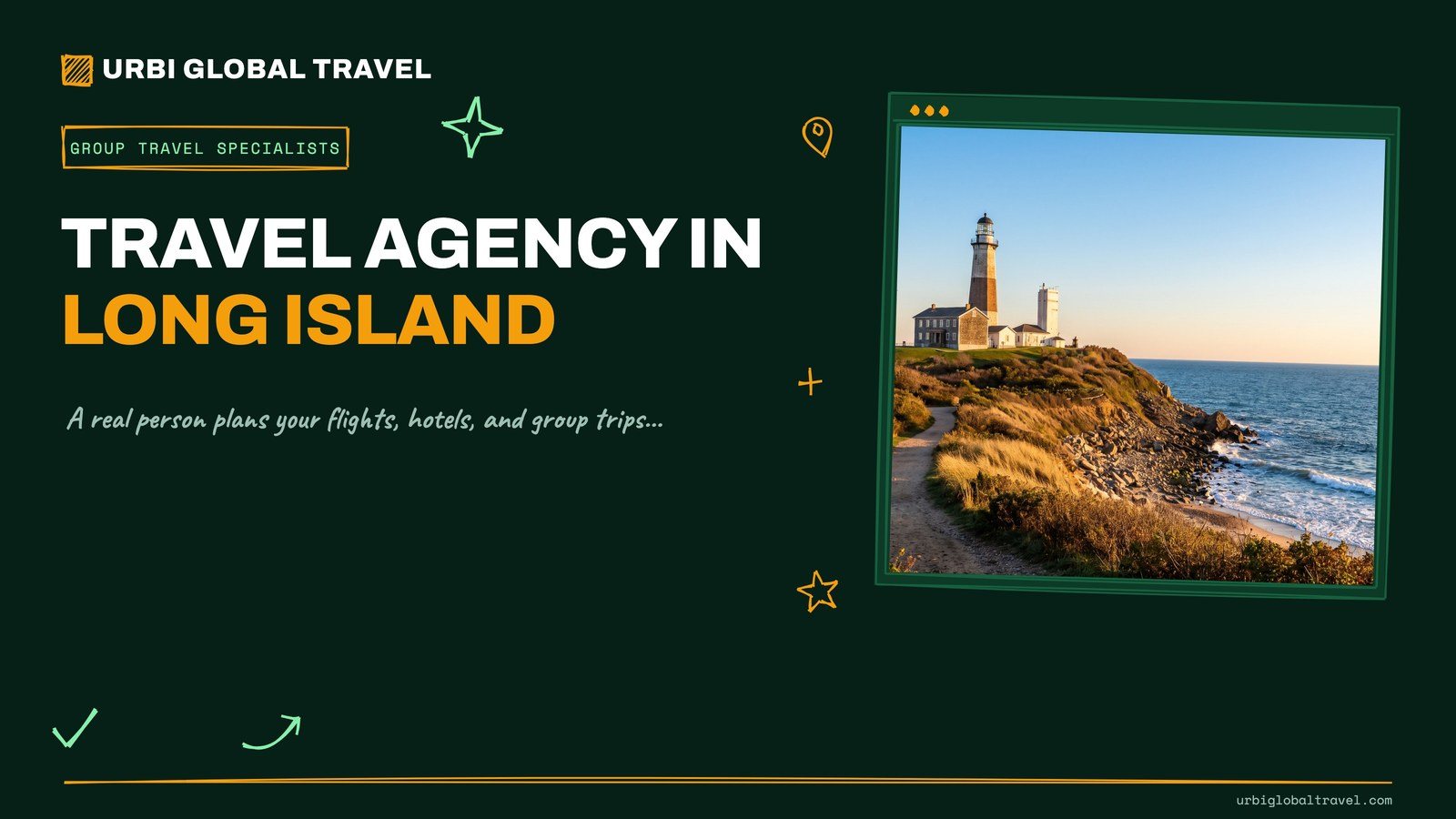 Travel Agency in Long Island | Urbi Global Travel - cover