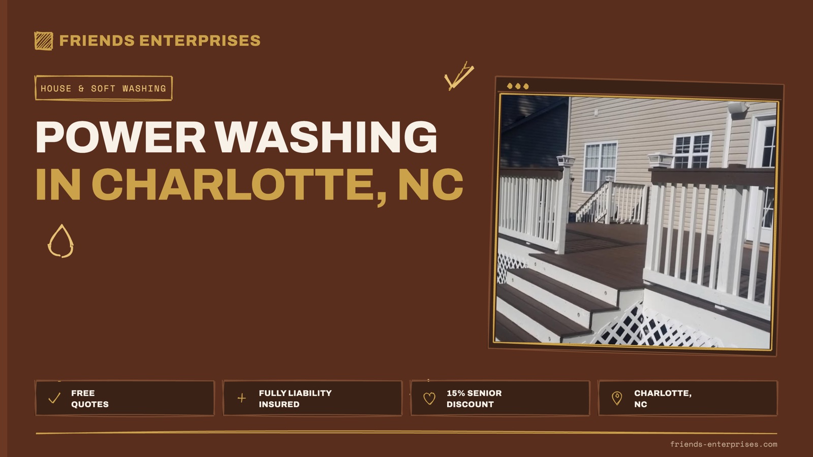 Power Washing Services in Charlotte, NC