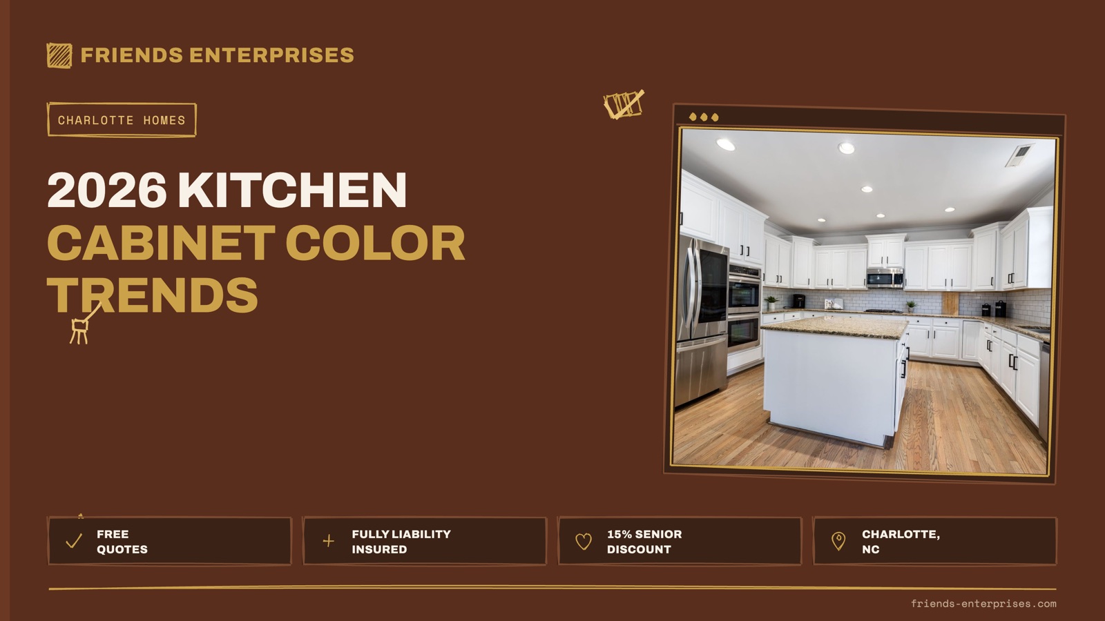 2026 Kitchen Cabinet Color Trends in Charlotte Homes