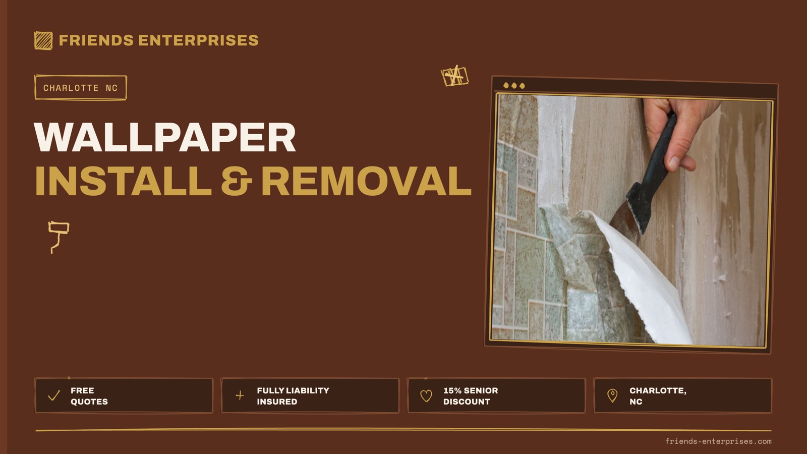 Best Wallpaper Installation & Removal Service in Charlotte, NC