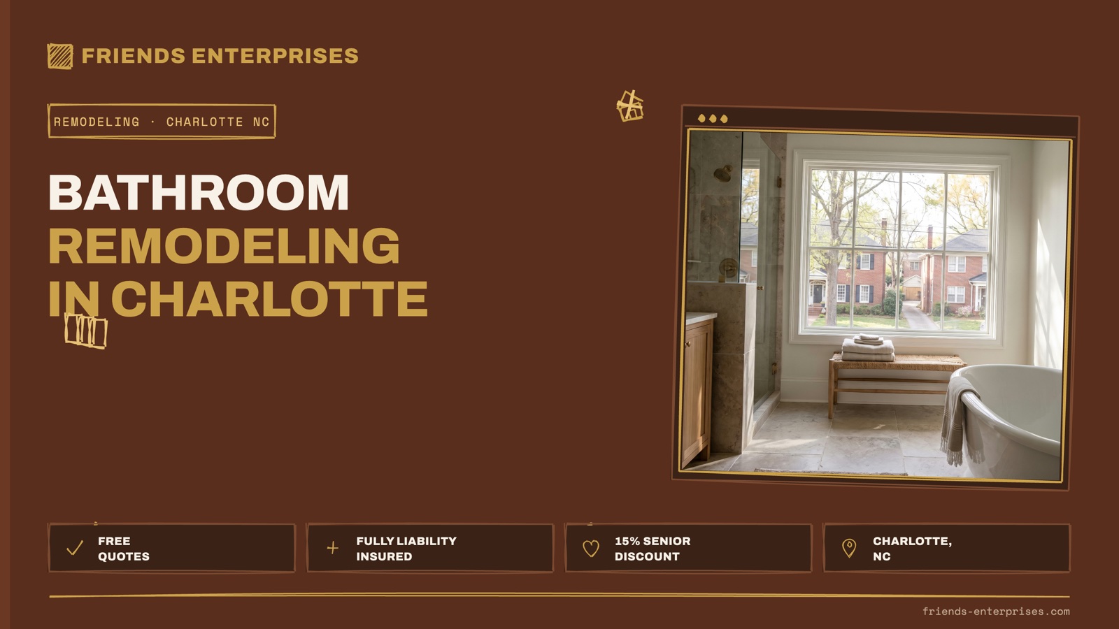 Bathroom Remodeling in Charlotte, NC