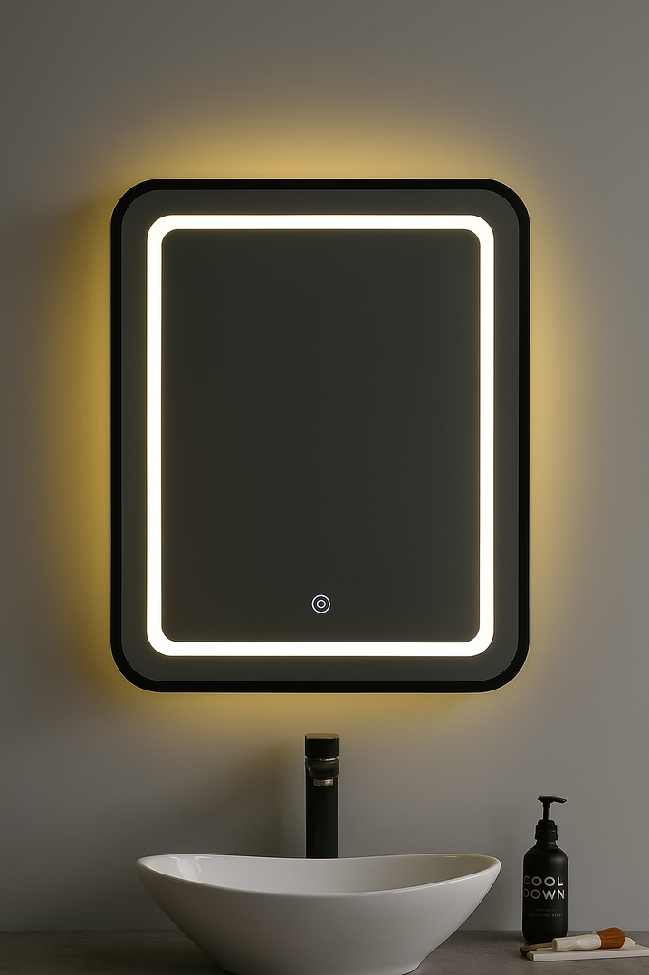 Rectangle LED mirror