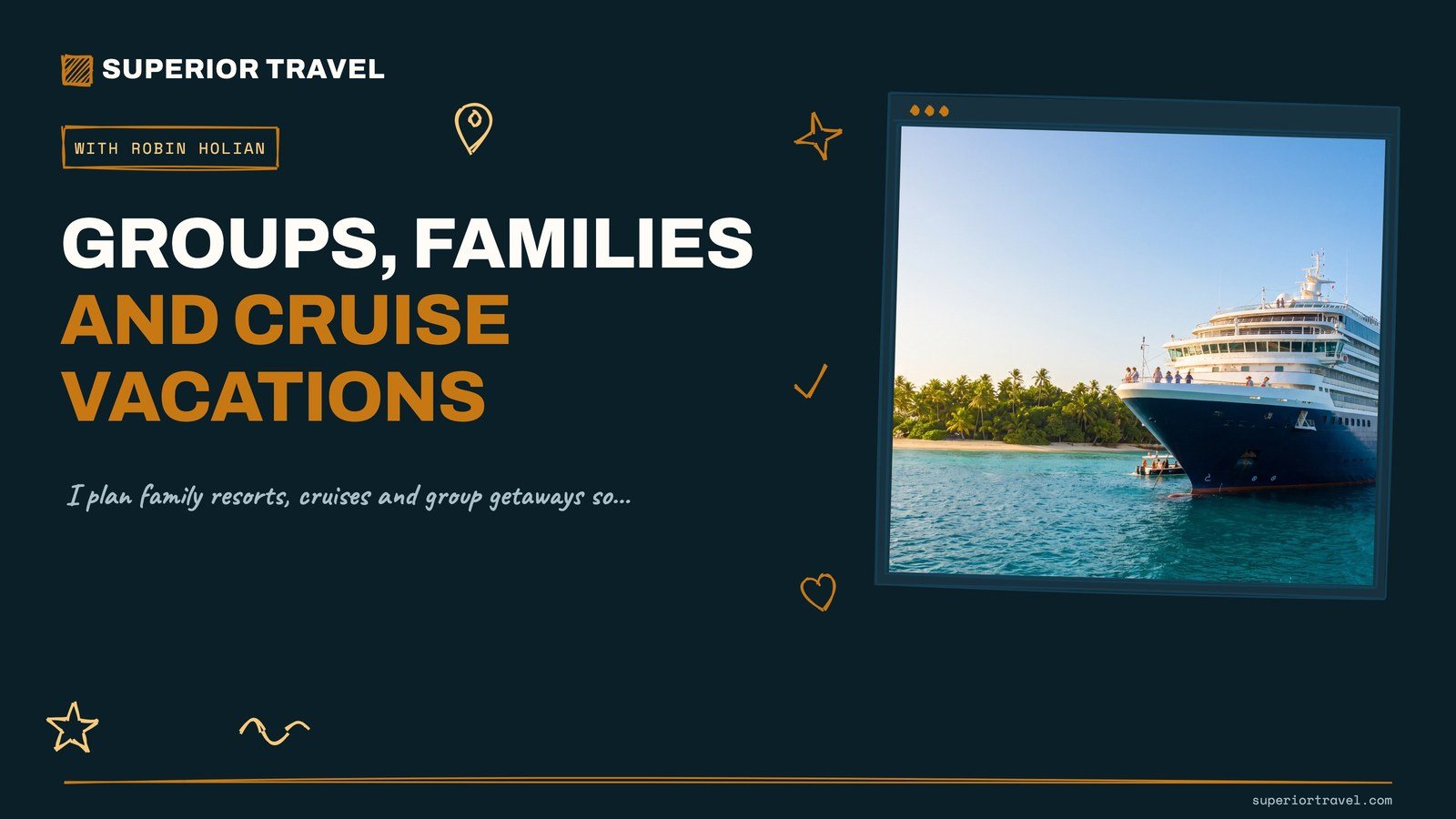 Groups, Families and Cruise Vacations - cover