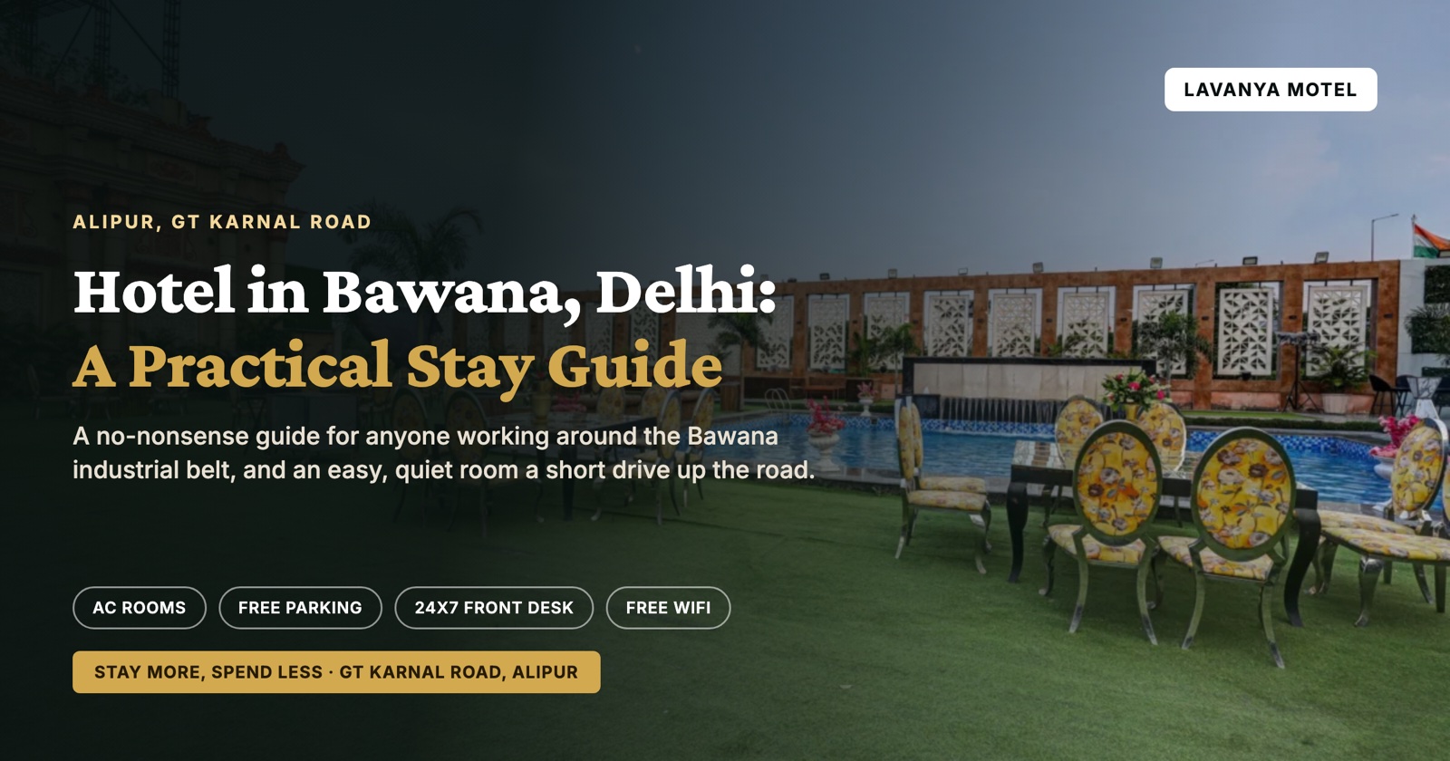 Hotel in Bawana, Delhi: A Practical Stay Guide