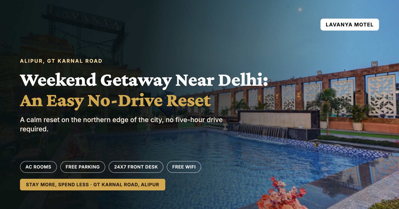 Weekend Getaway Near Delhi: An Easy No-Drive Reset
