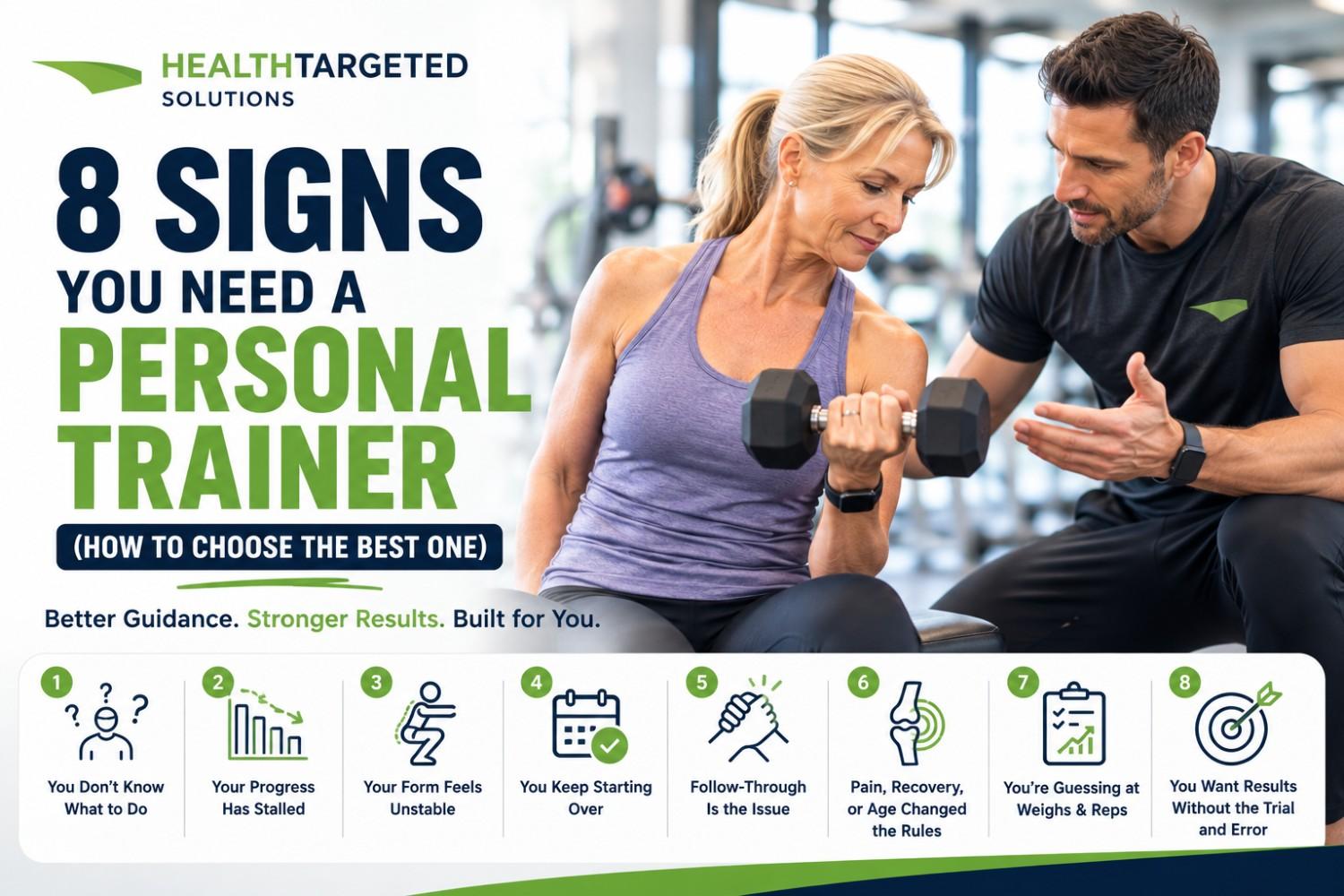 8 Signs You Need a Personal Trainer (How To Choose the Best One)