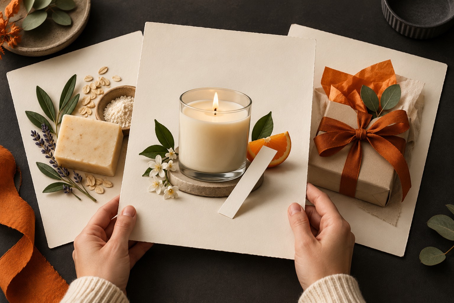 Candle And Soap Website Layout Examples For Store Planning