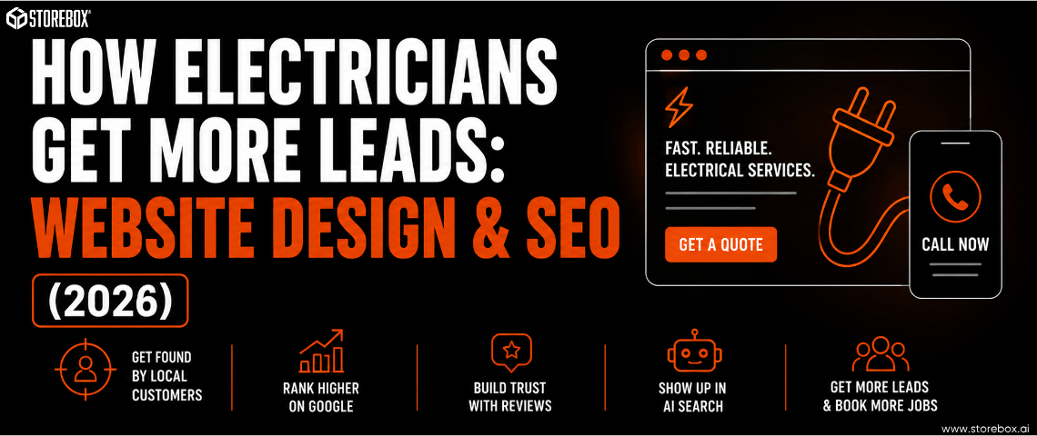 How Electricians Get Leads In 2026: Website Design & SEO