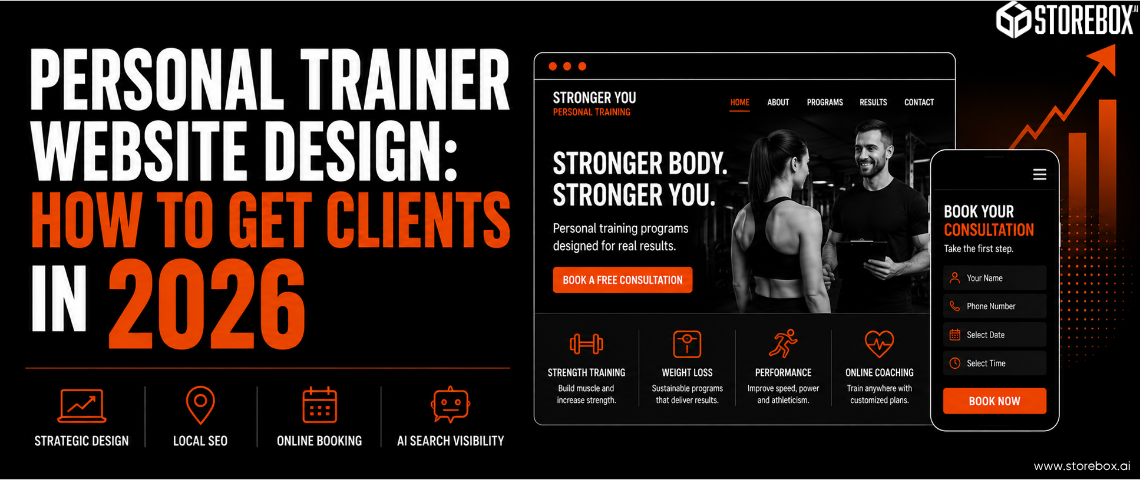 Personal Trainer Website Design: How to Get Clients in 2026