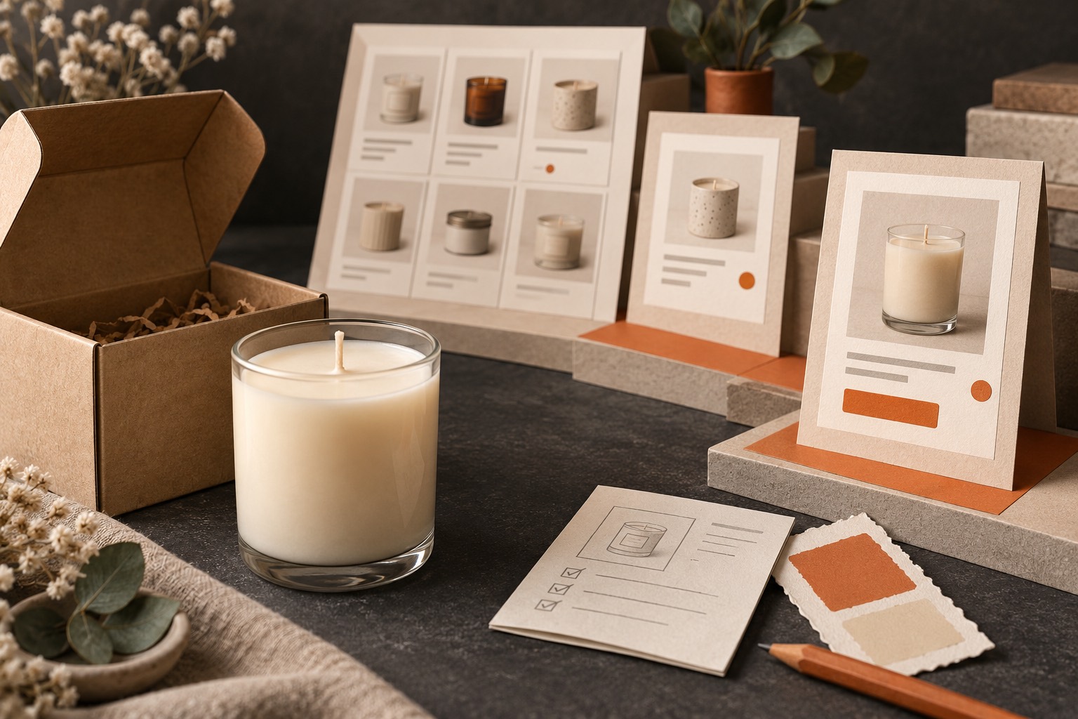 Plan Soy Candle DTC Storefront Page Updates