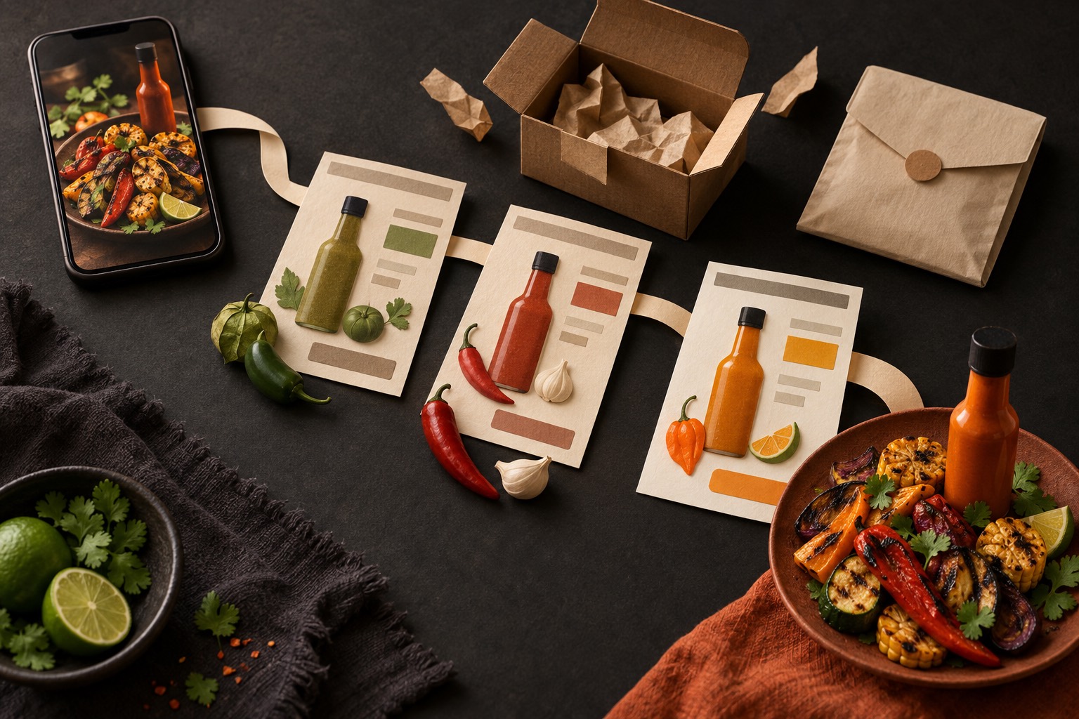 Check The Hot Sauce Instagram-To-Shopify Buying Path