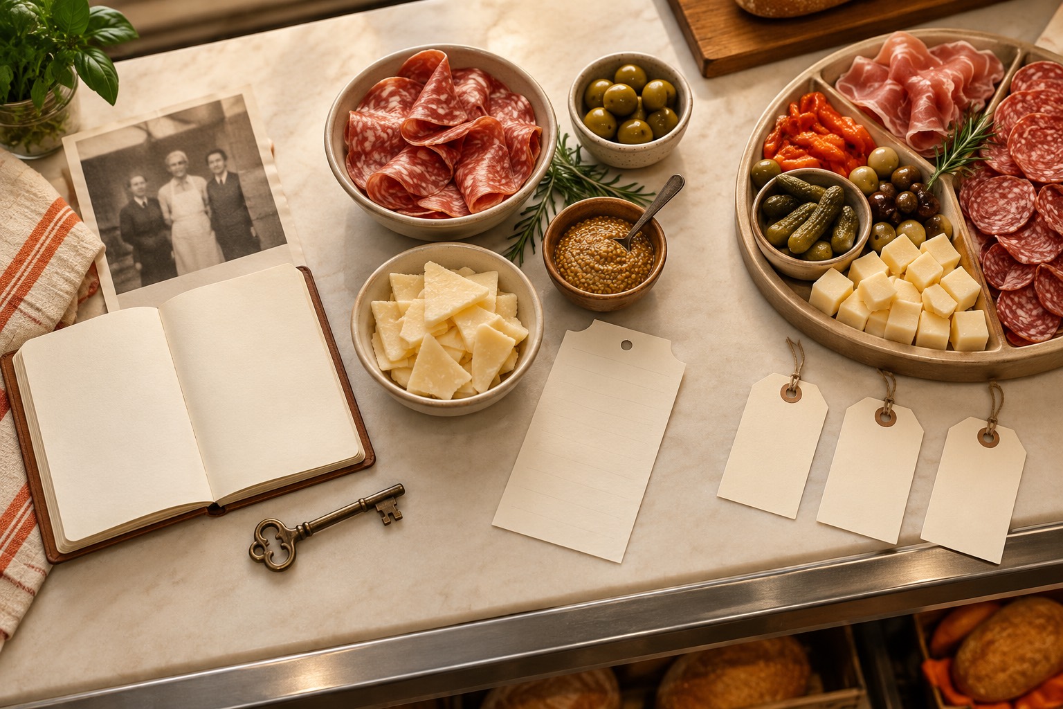 Build A Deli Page For Story, Sourcing, And Platter Pricing
