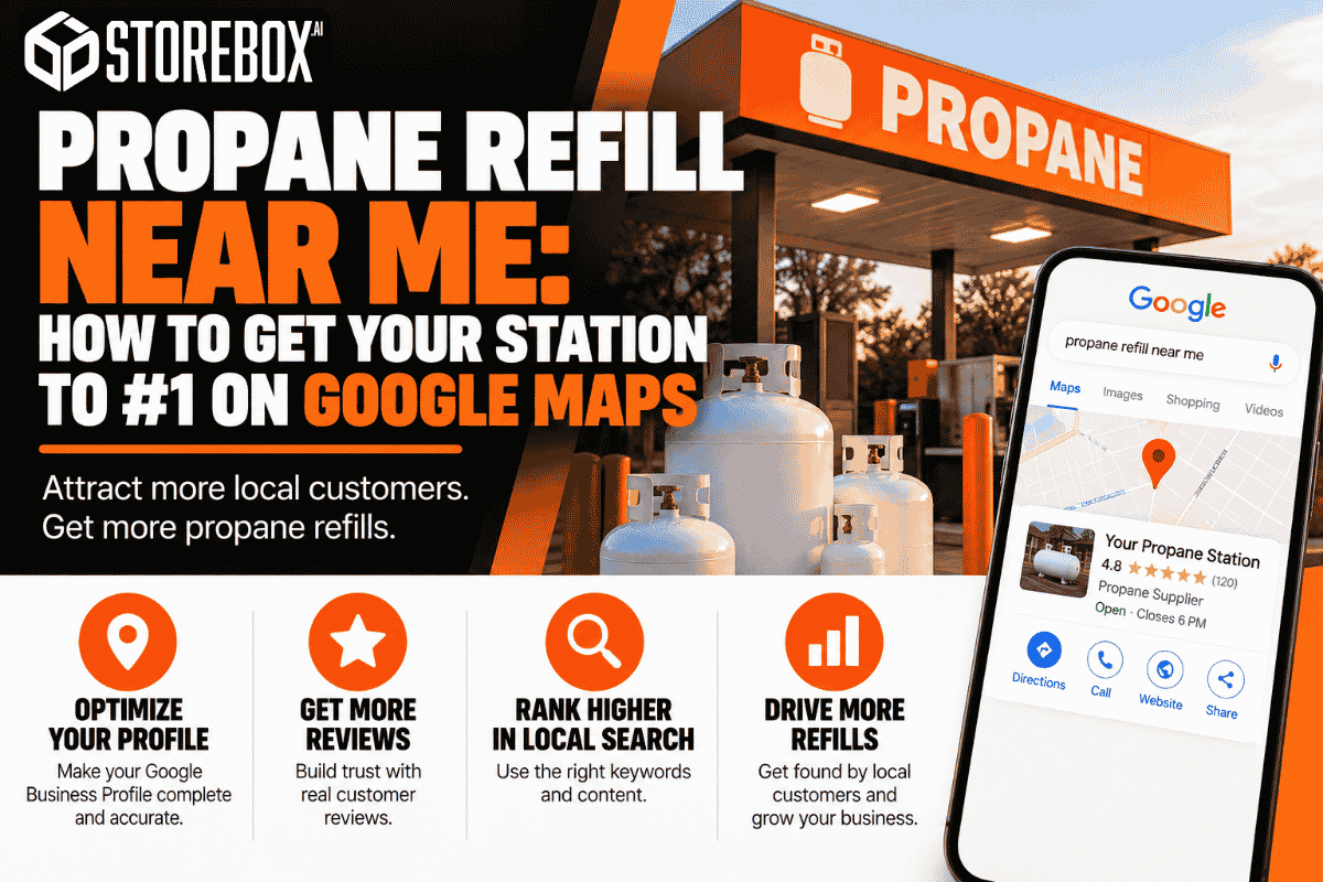 Propane Refill Near Me: How To Get Your Station to #1 on Google Maps