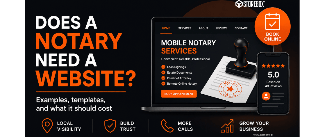 What Should a Notary Website Include? (Features & Cost)