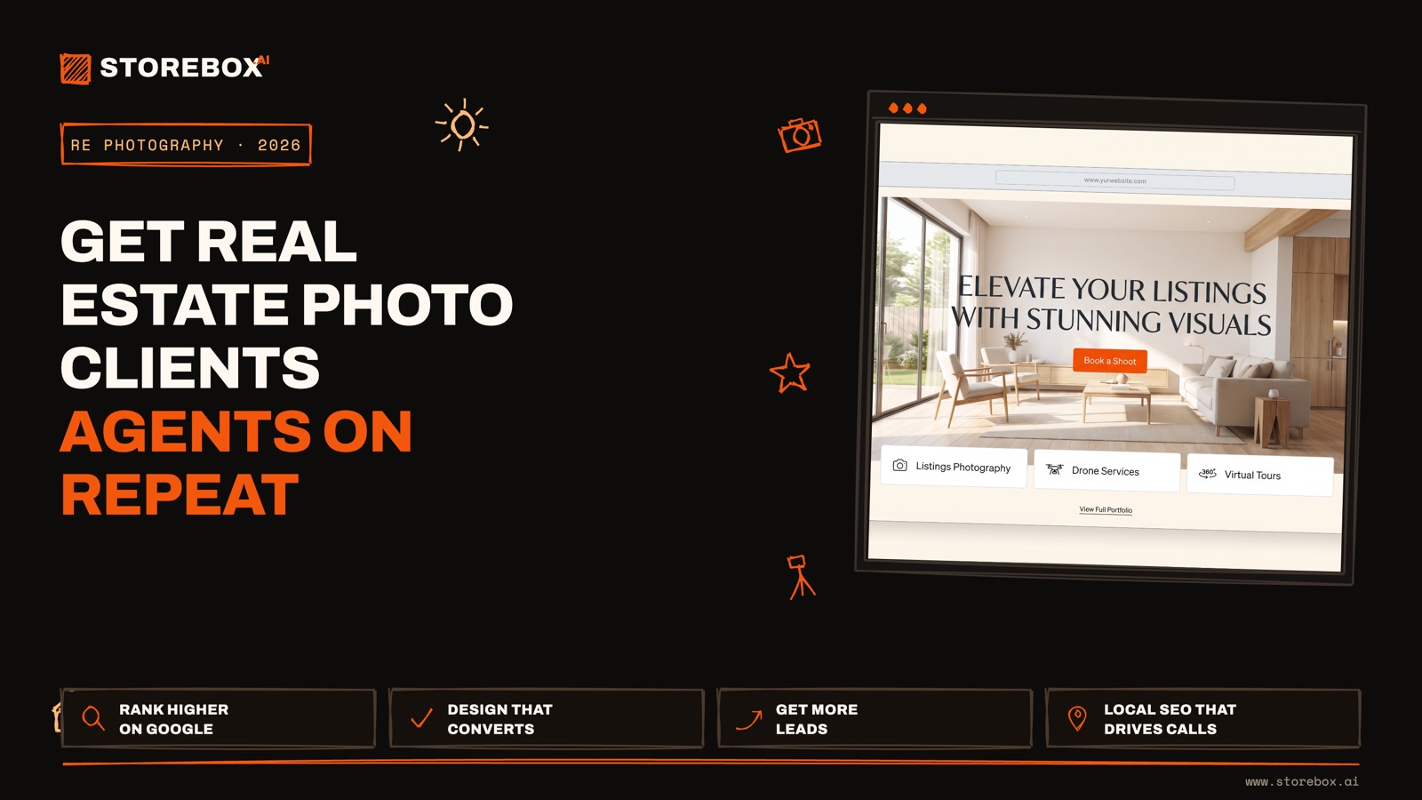 How to Get Real Estate Photography Clients in 2026
